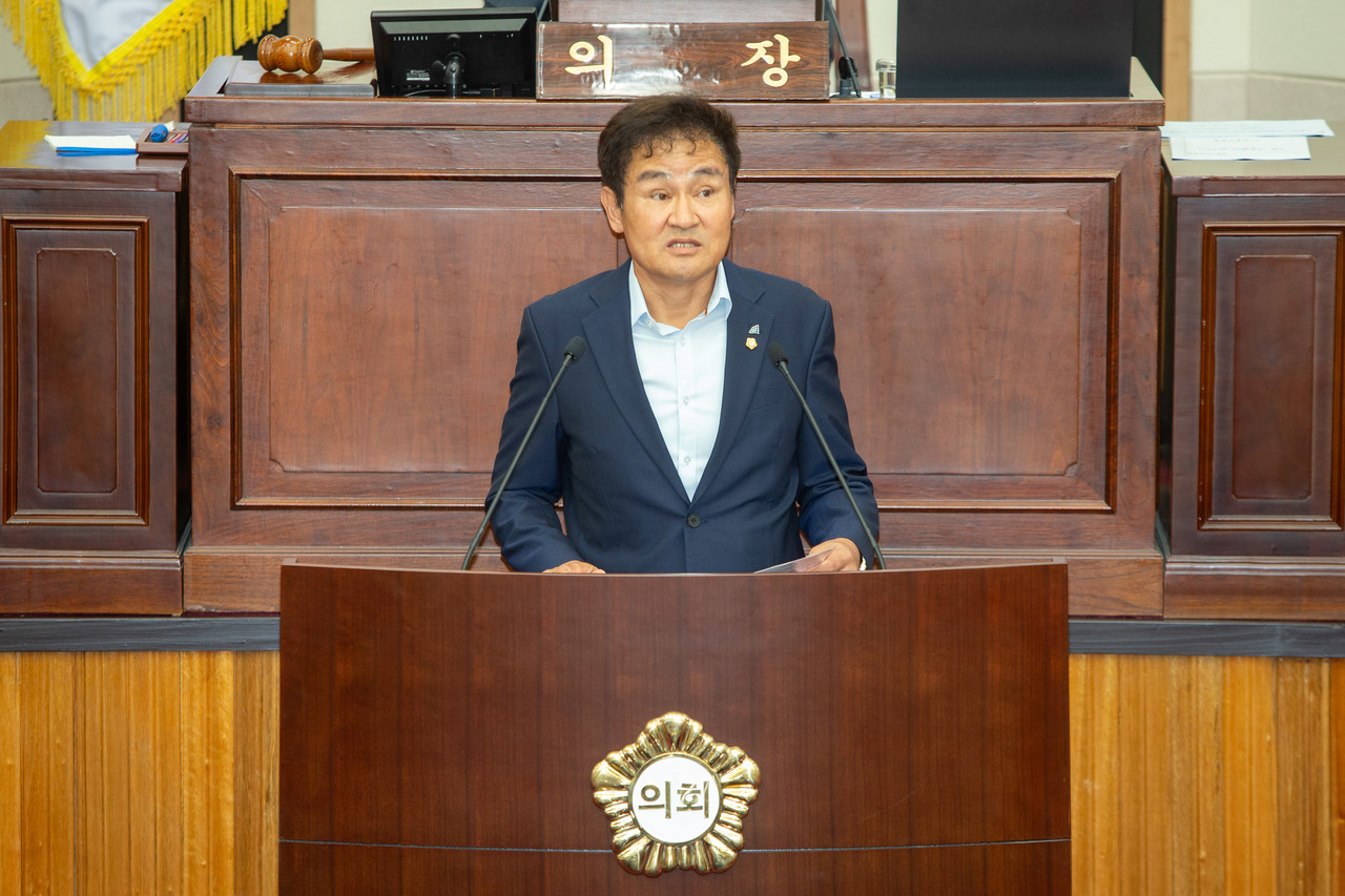 김재우의원 5분자유발언